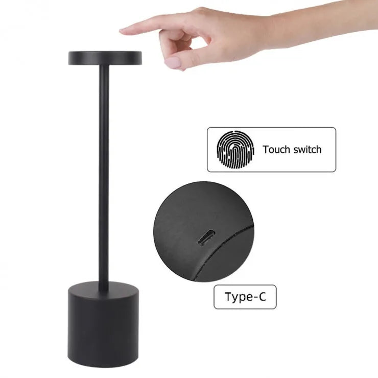 Akku Nachttischlampe Touch