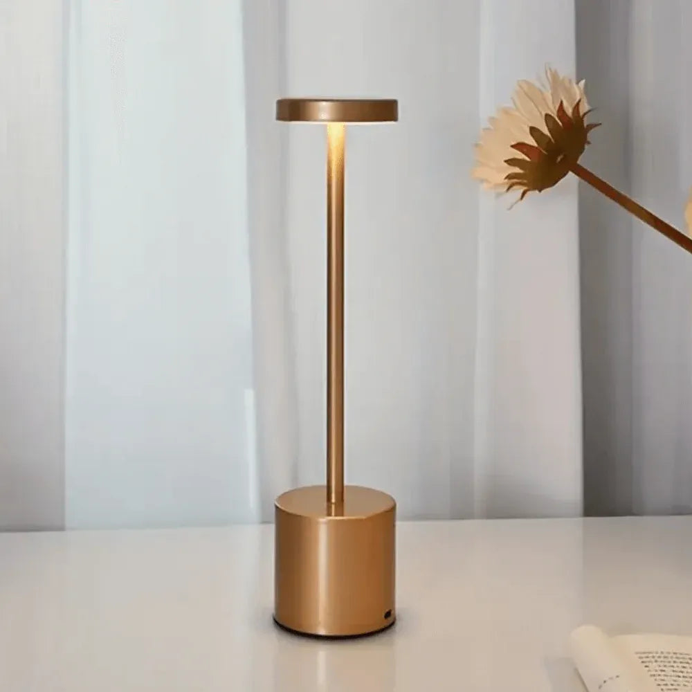 Akku Nachttischlampe Touch Rosa