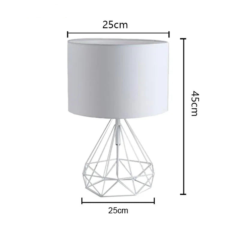 Nachttischlampe Industrial Design