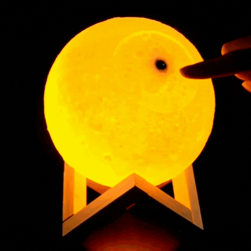 Nachttischlampe Mond