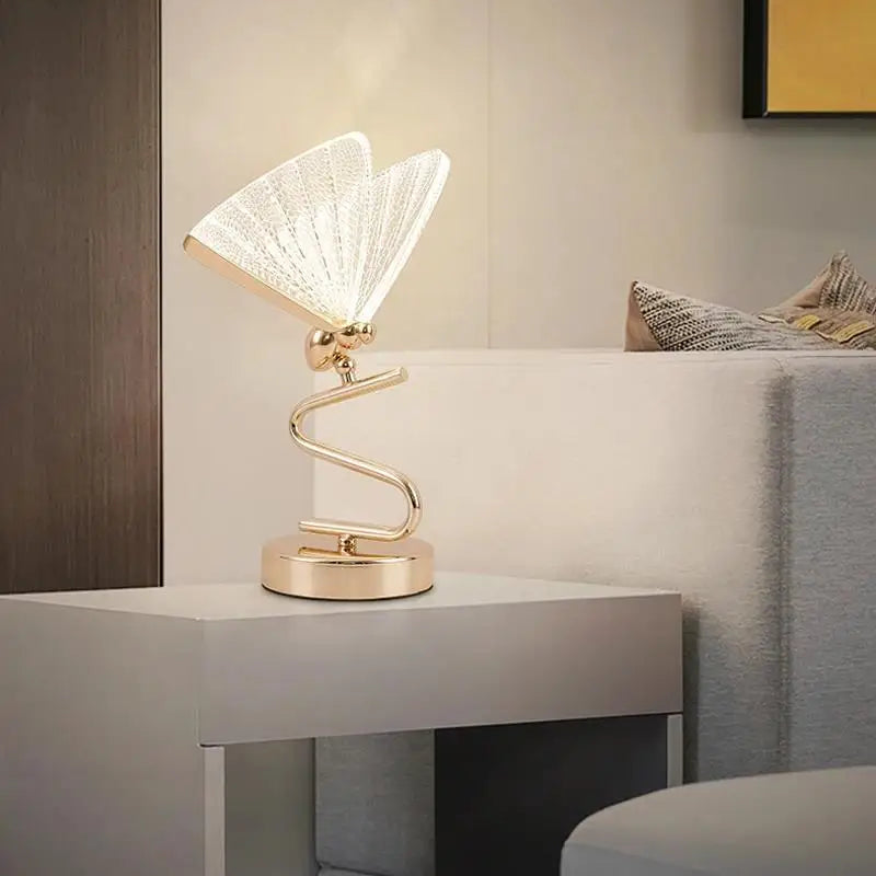 Nachttischlampe Schmetterling
