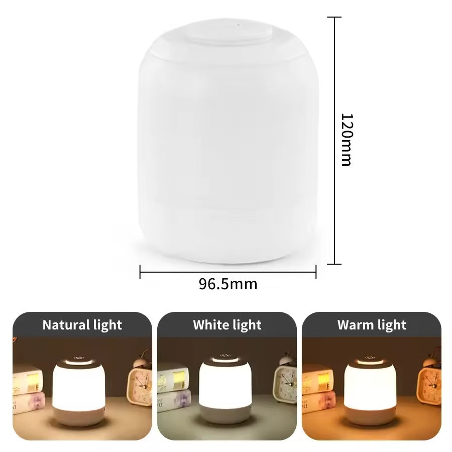 Nachttischlampe Touch Weiß