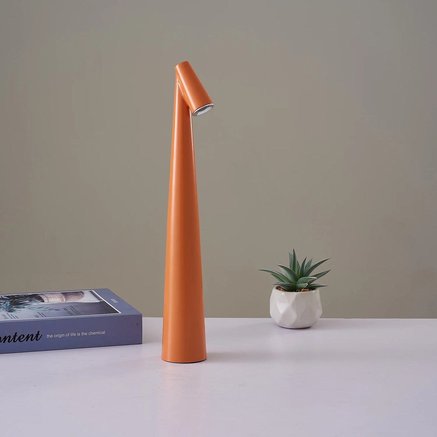 Nachttischlampe Usb Aufladbar Orange