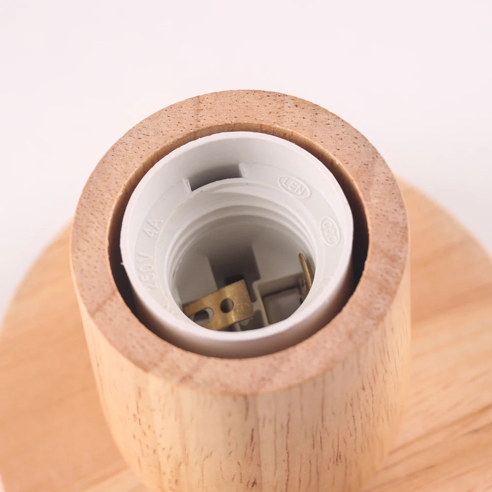 Naturholz Lampe