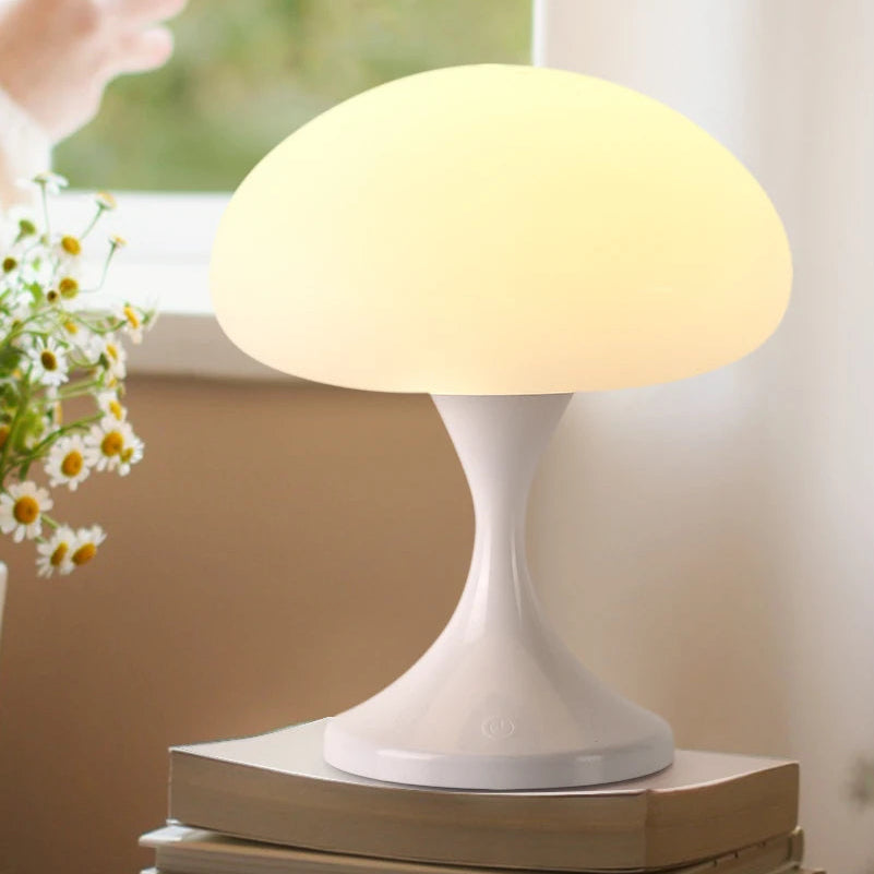 Pilzlampe Weiß