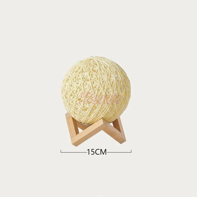 Rattan Kugel Lampe