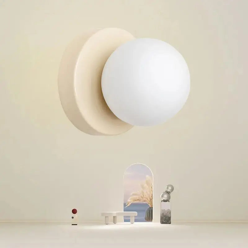 Wandlampe Minimalistisch Beige