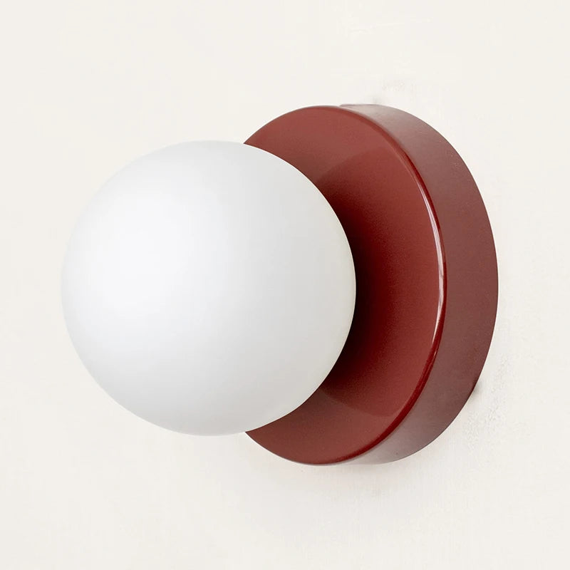 Wandlampe Minimalistisch_Rot