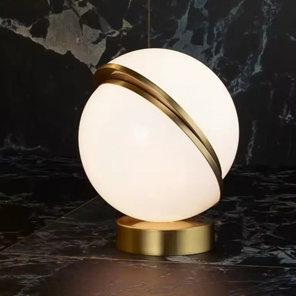 Nachttischlampe Glas