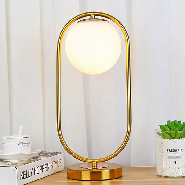 Nachttischlampe Metall