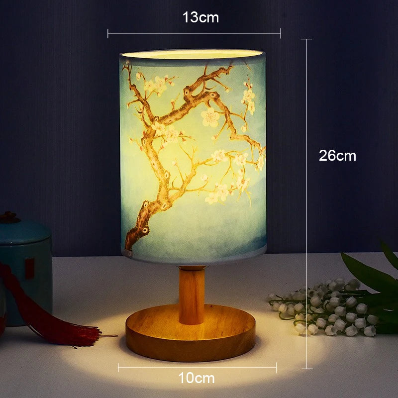 Chinesische Nachttischlampe