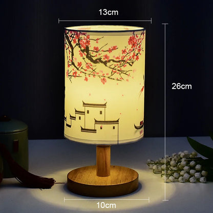 Chinesische Nachttischlampe