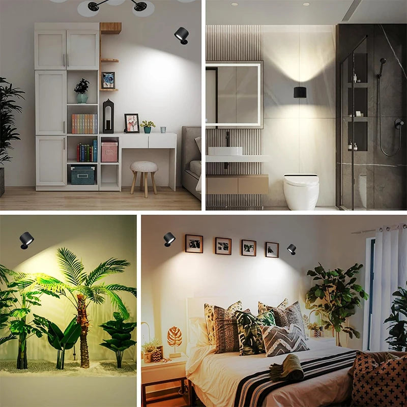 Drehbare Wandlampe