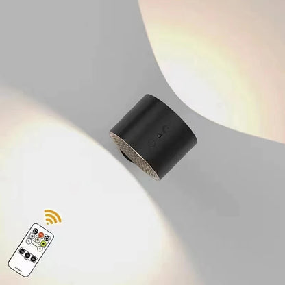 Drehbare Wandlampe Schwarz