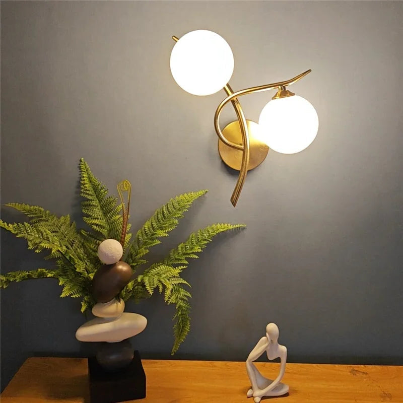 Elegante Wandlampe