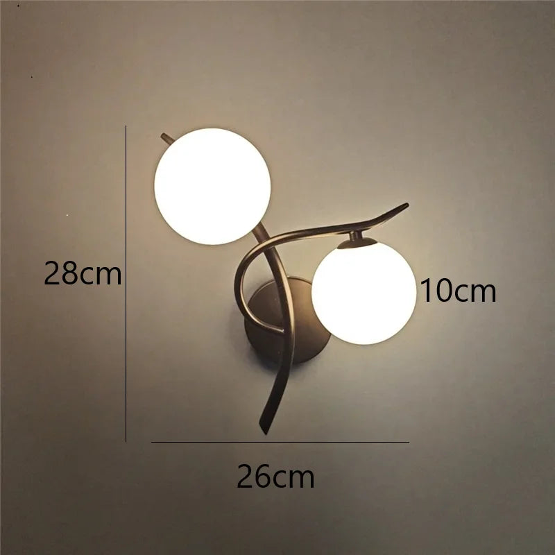 Elegante Wandlampe