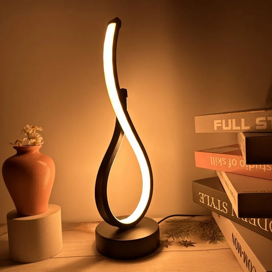 Gewellte Lampe