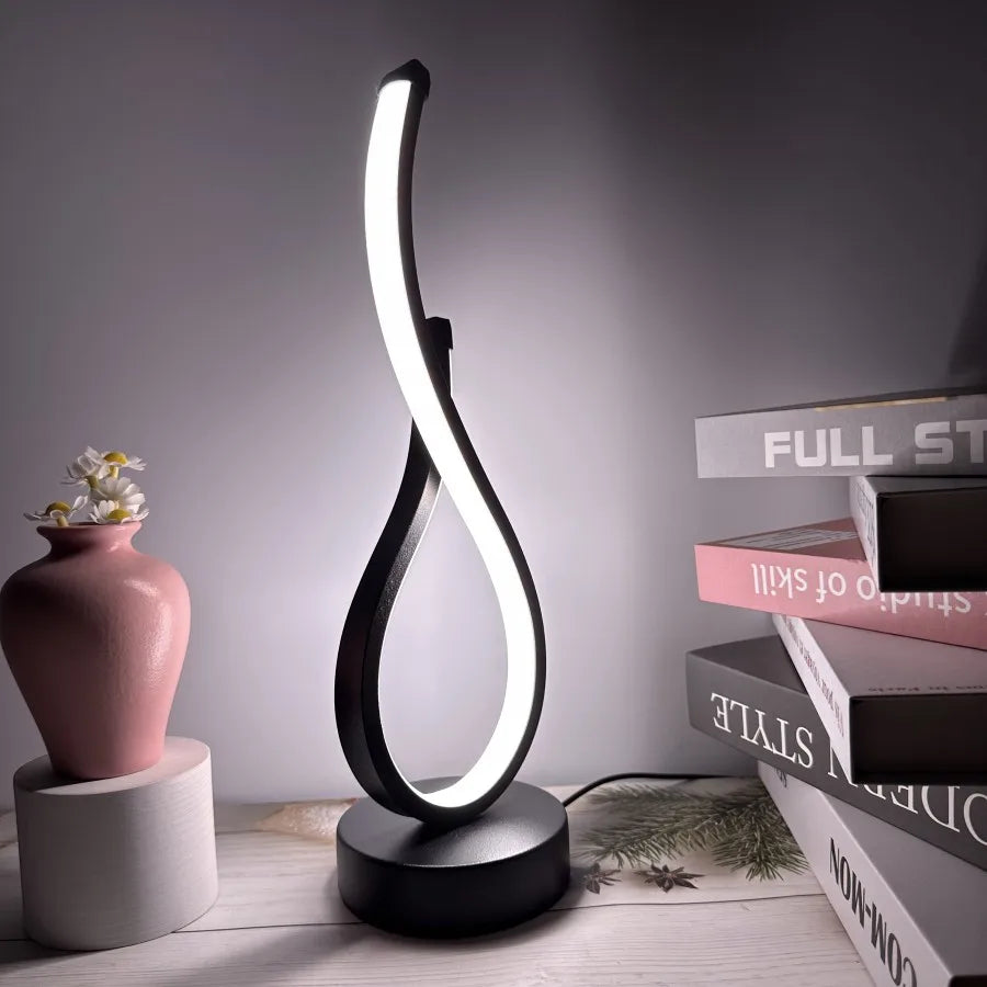 Gewellte Lampe