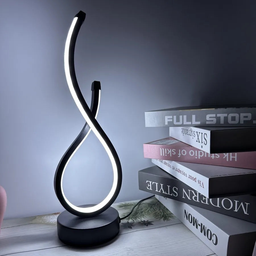 Gewellte Lampe