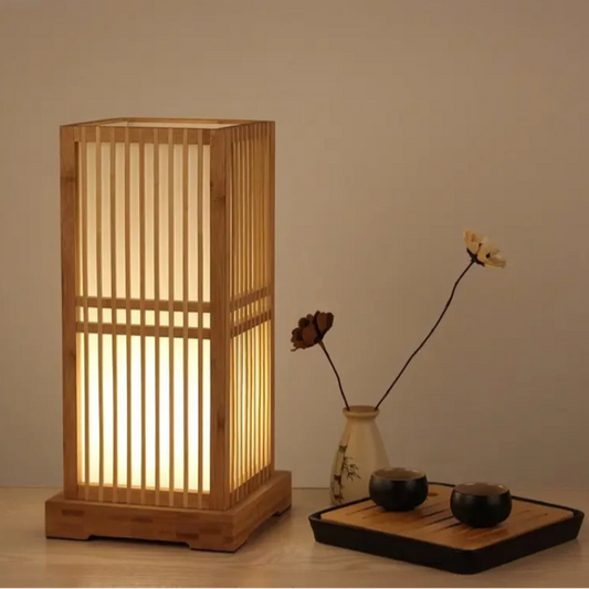 Japanische Nachttischlampe