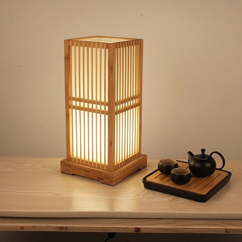 Japanische Nachttischlampe