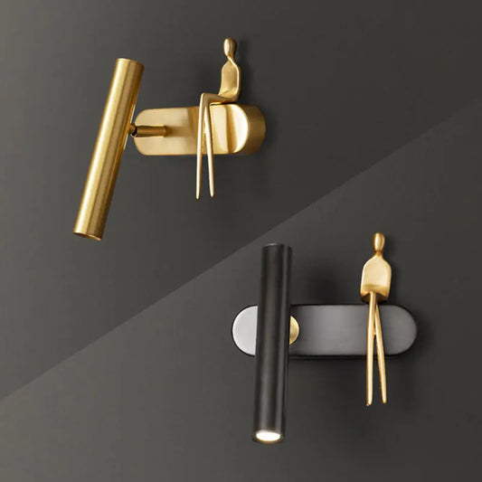 Kreative Wandlampe
