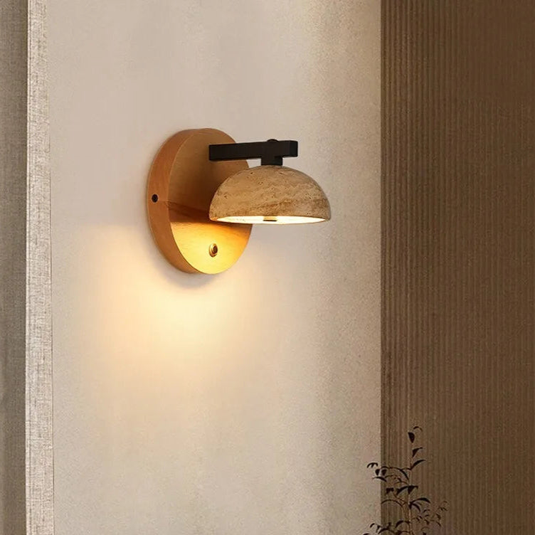 Lampe Wand Holz