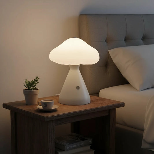 Minimalist Mushroom Lamp