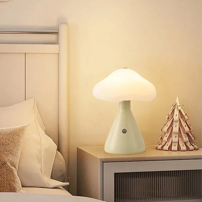 Minimalist Mushroom Lamp