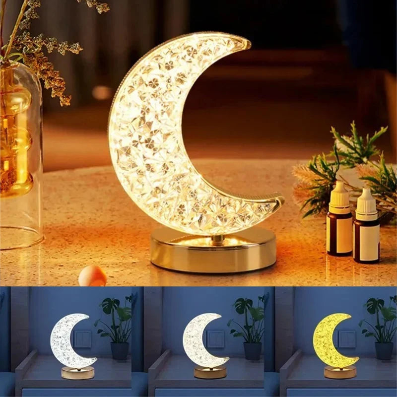 Mondsichel Lampe