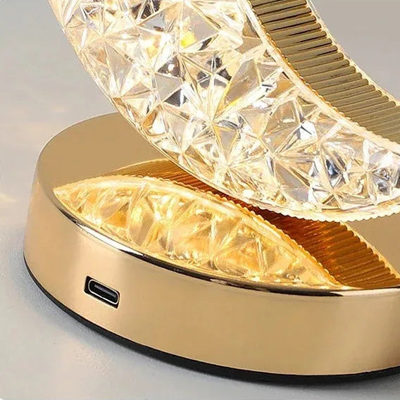 Mondsichel Lampe