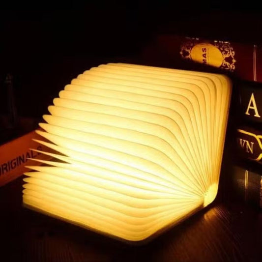 Nachttischlampe Buch