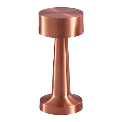 Nachttischlampe Chromrose gold
