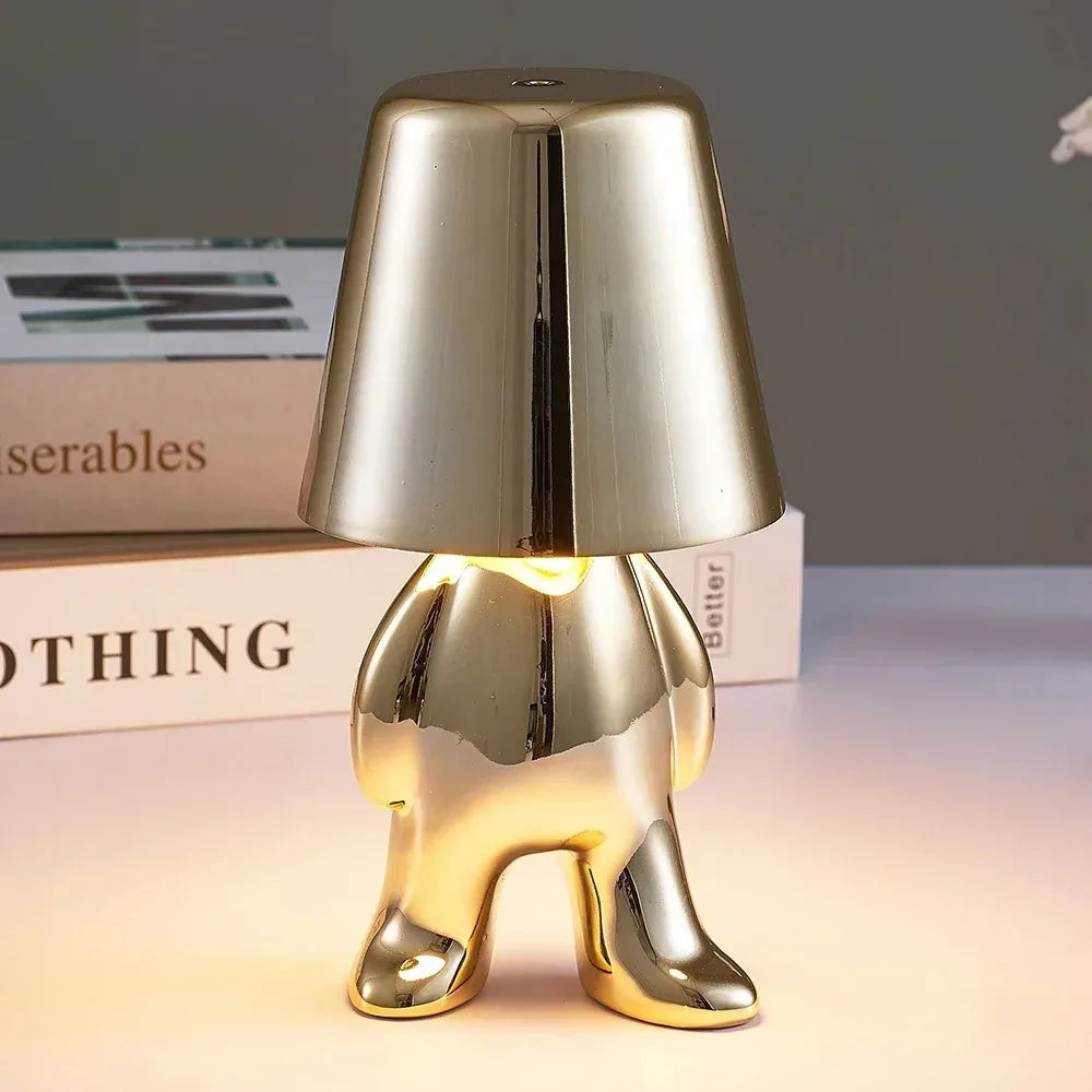 Nachttischlampe Figur