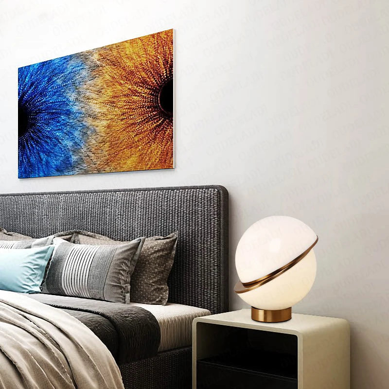 Nachttischlampe Kugel