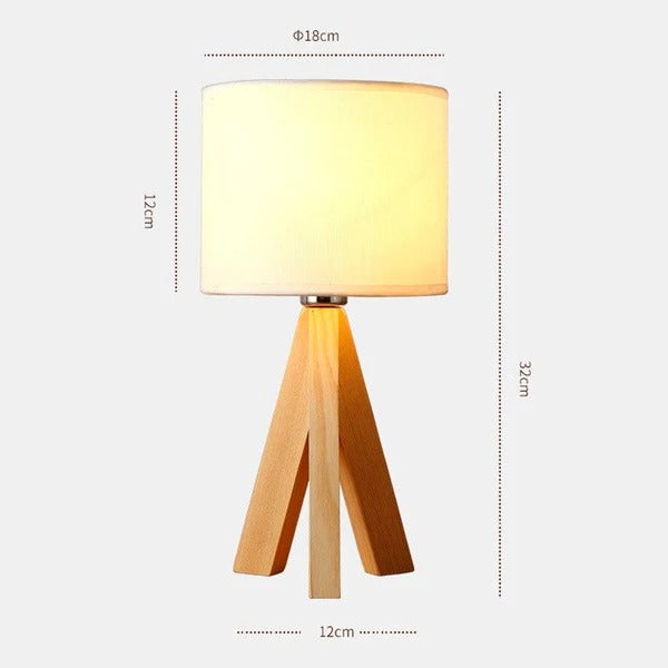 Nachttischlampe Natur