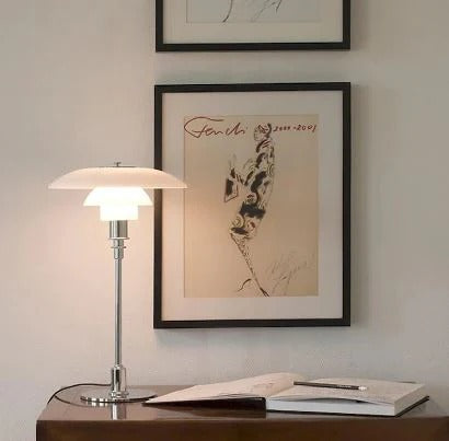 Nachttischlampe Rosa Vintage