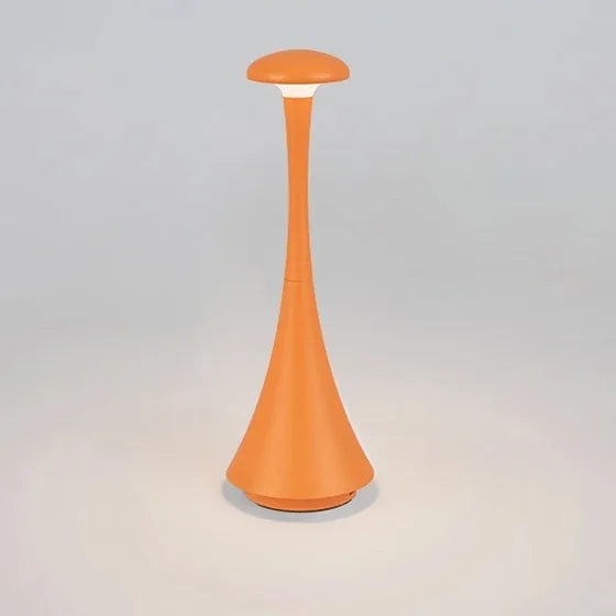 Orange Futuristische Lampe