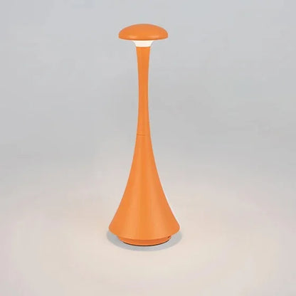 Orange Futuristische Lampe