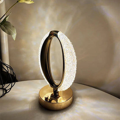 Ovale Kristalllampe