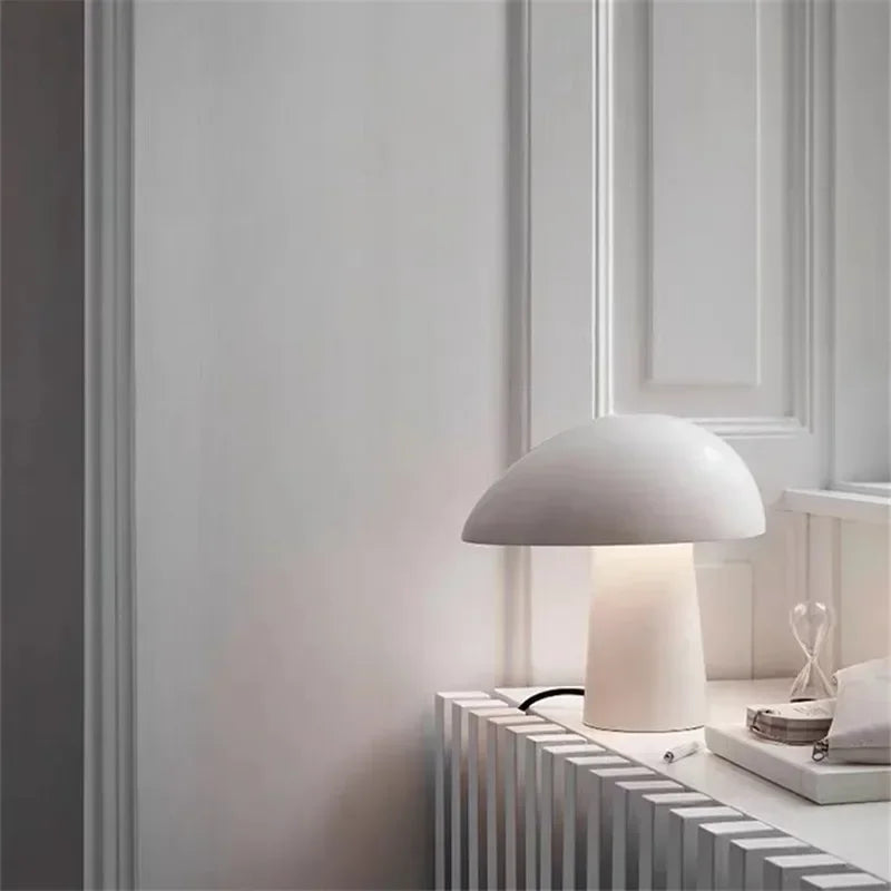 Pilzlampe Holz