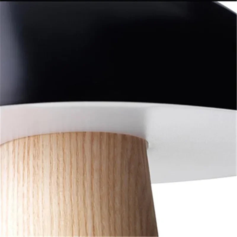 Pilzlampe Holz