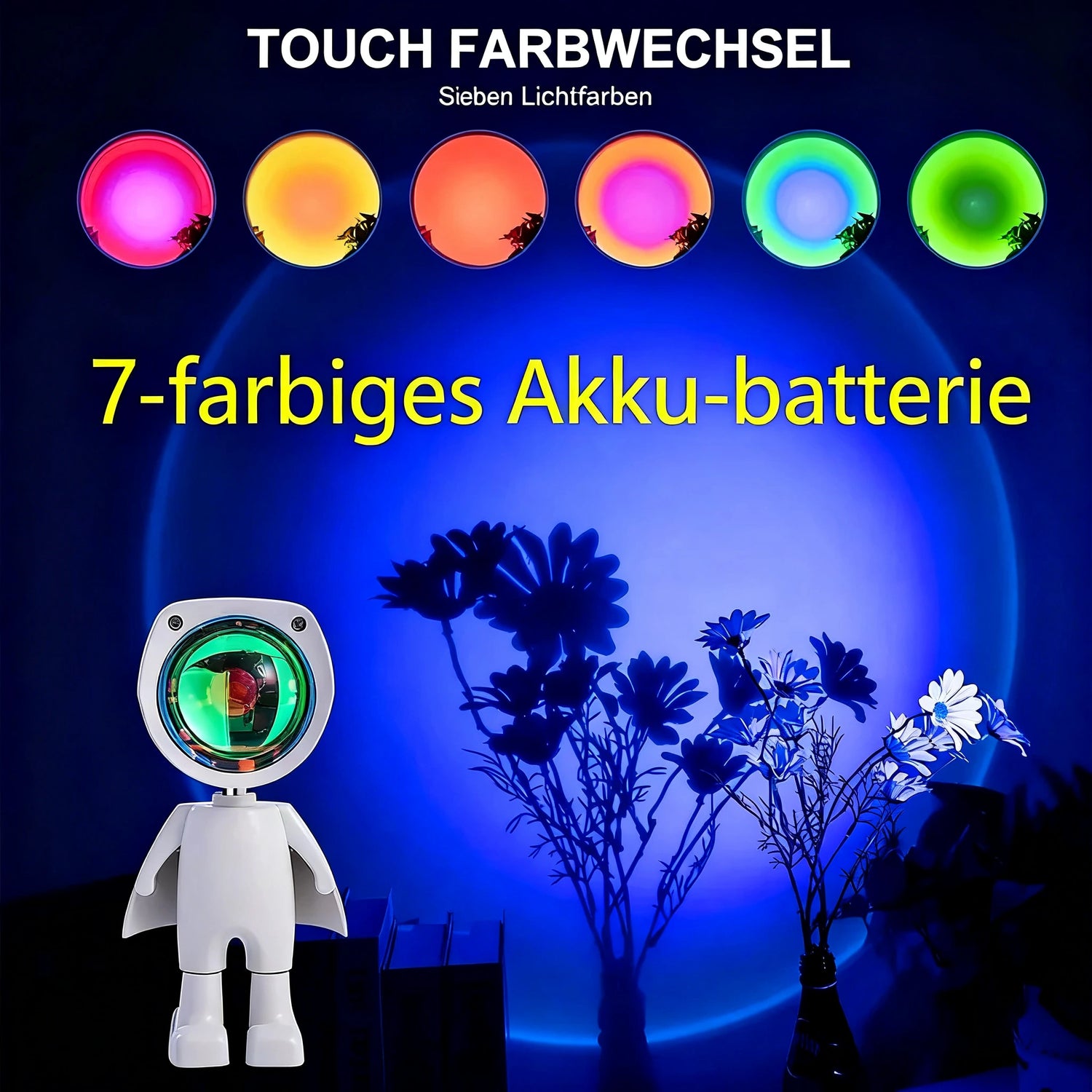 Regenbogenlampe Kinder