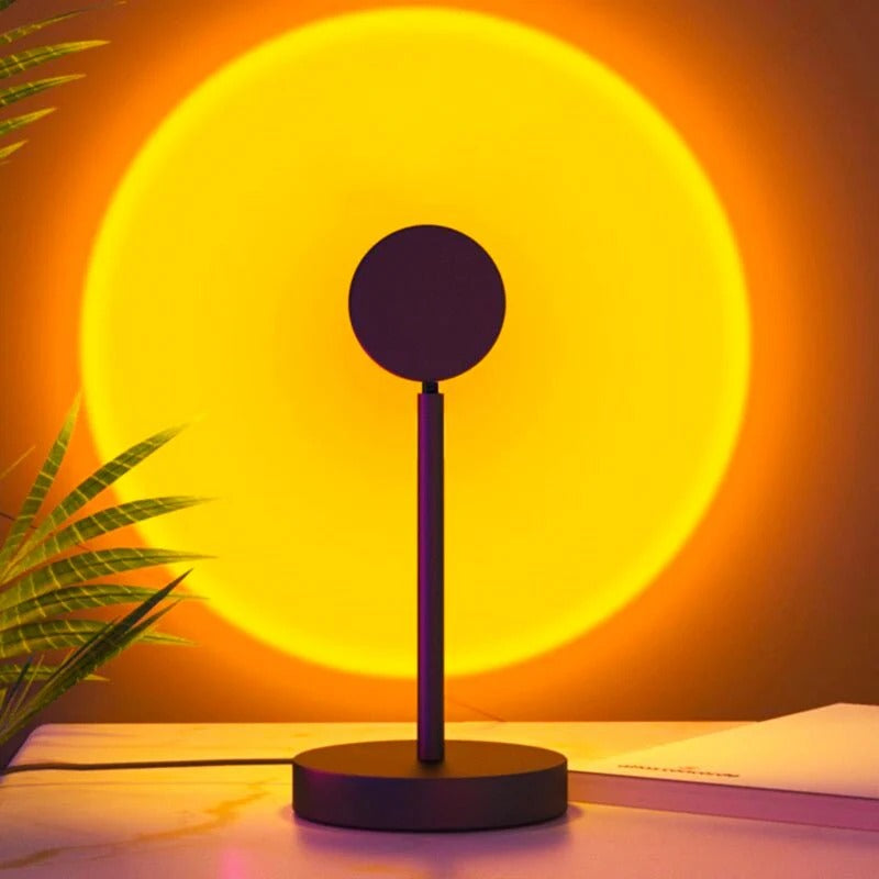 Sonnenuntergang Lampe