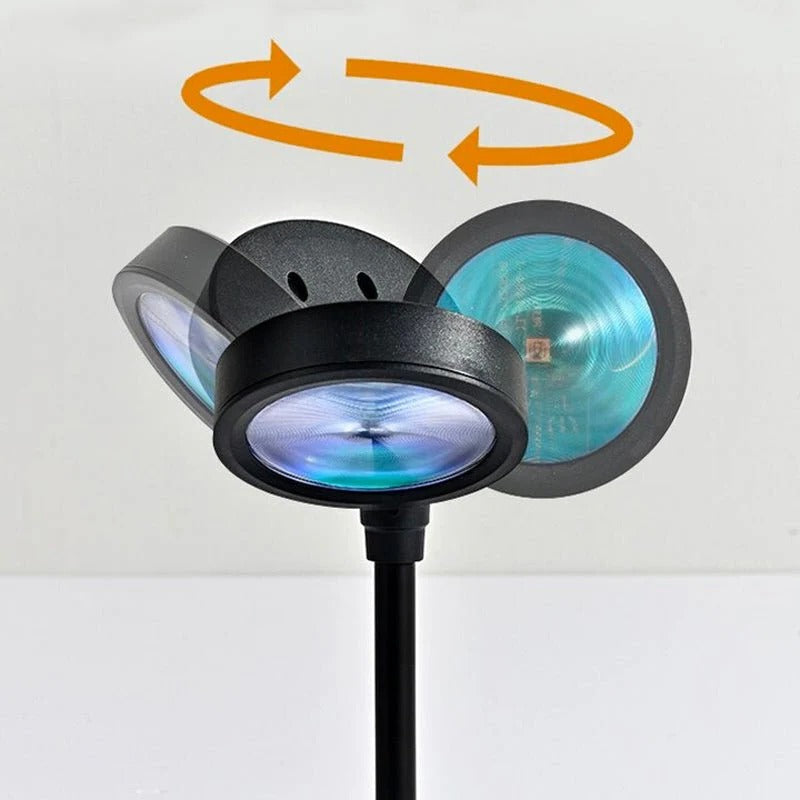 Sonnenuntergang Lampe