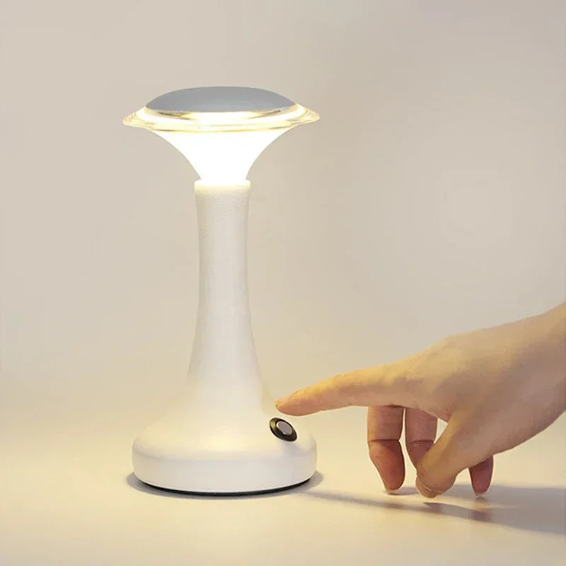 Stylische Nachttischlampe
