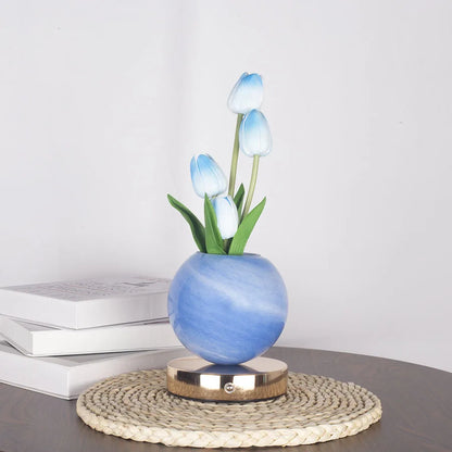 Tulpenlampe Blau