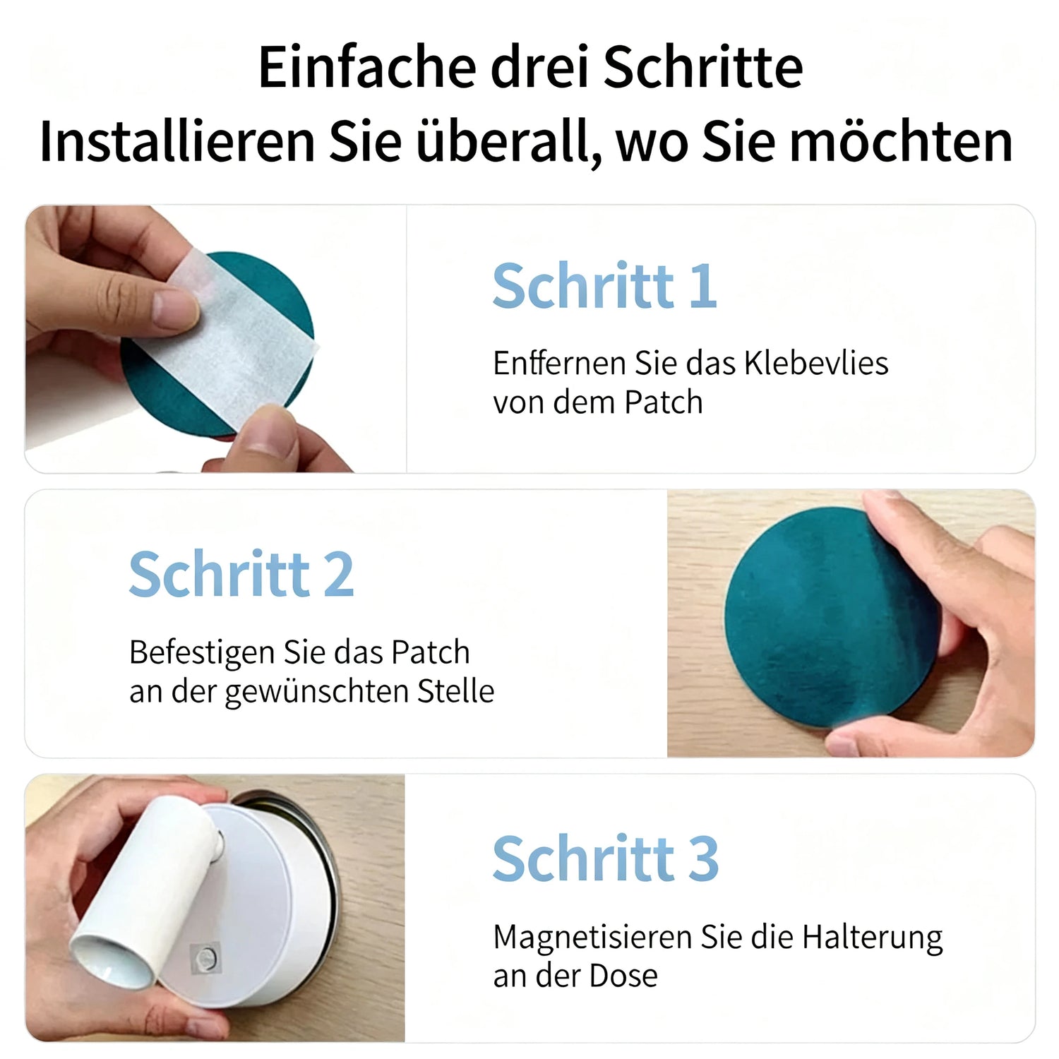 Wandlampe Magnetisch