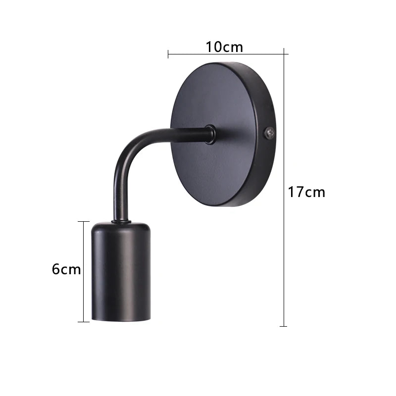 Wandlampe Metall Vintage