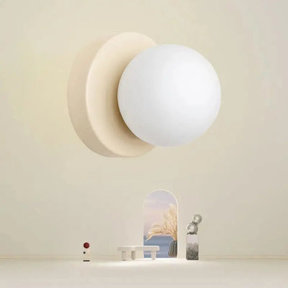 Wandlampe Minimalistisch Beige